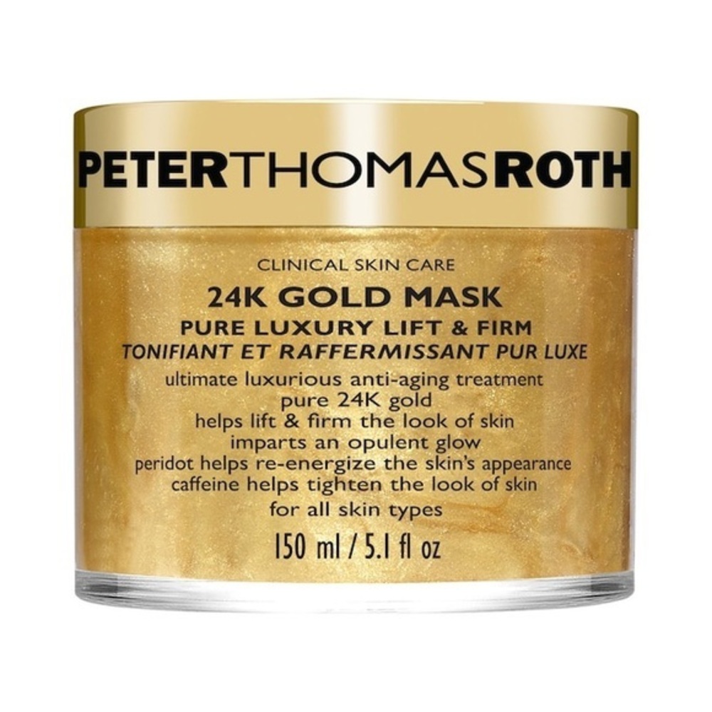 💎 Peter Thomas Roth 24K Gold Mask – Pure Luxury Lift & Firm 🎀